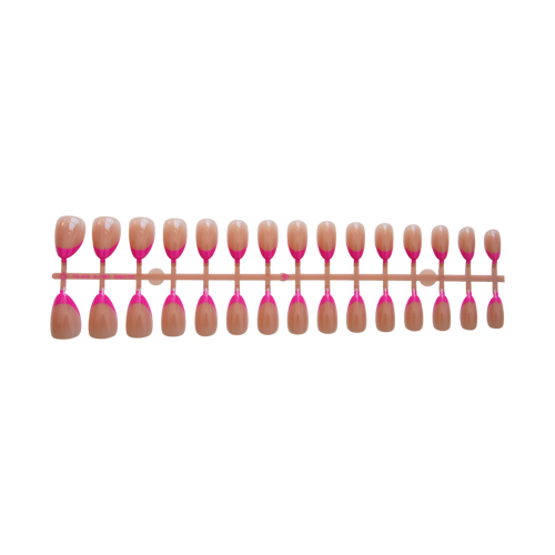 Hot Pink French Tips