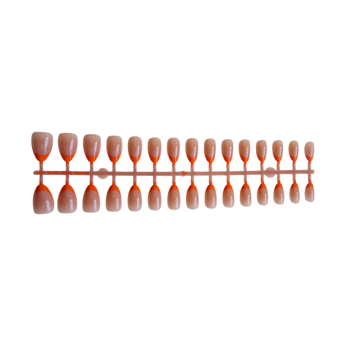 Orange French Tips