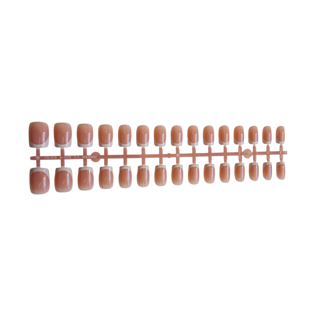 Beige French Tips